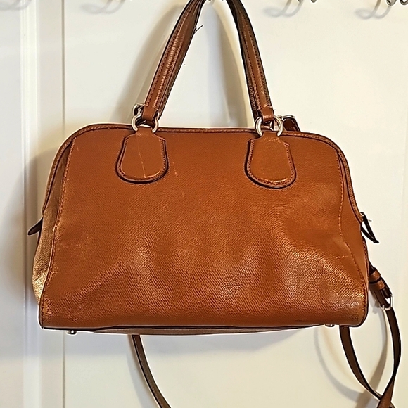 Coach Tan Nolita Satchel, Detachable & Adjustable Strap - Picture 8 of 11